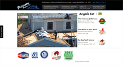 Desktop Screenshot of petersonroofinginc.com